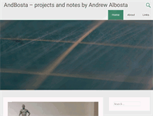 Tablet Screenshot of andbosta.com